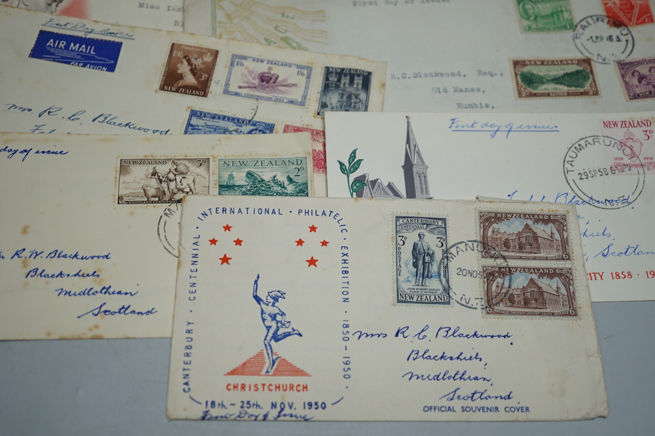 Stamps: New Zealand UMM, used and FDC's